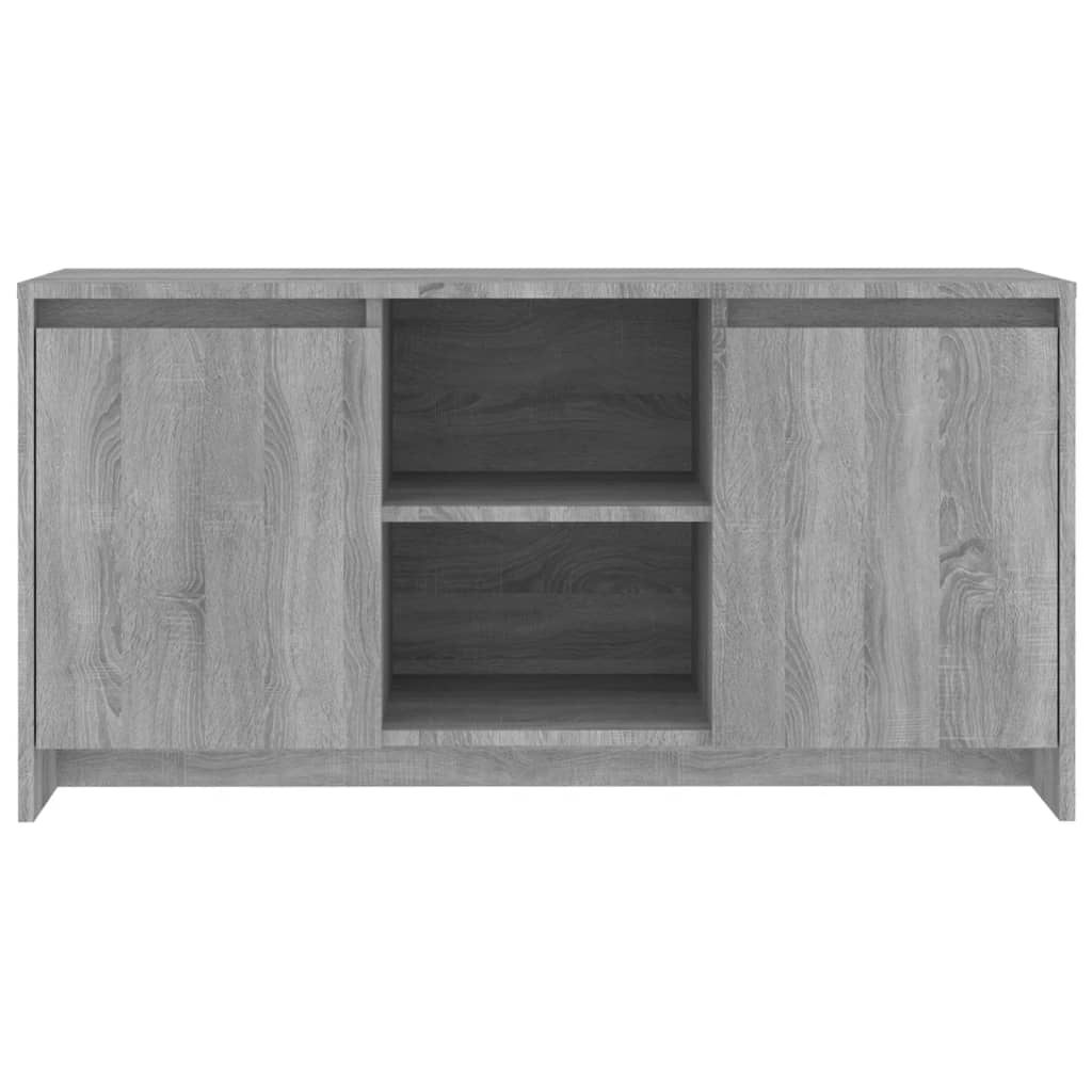 TV furniture Sonoma Gray Engineering wood 102x37,5x52.5 cm