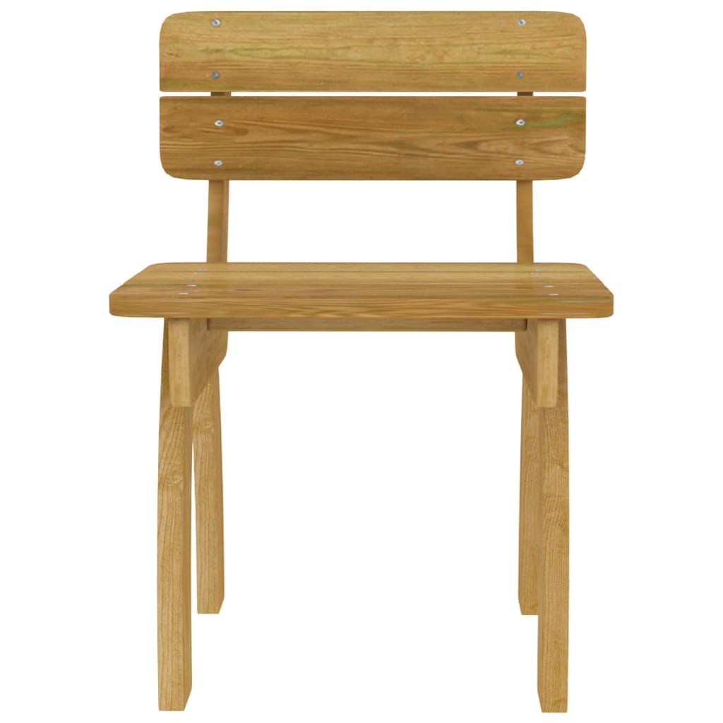 Juego de comedor de jardín 6 piezas madera de pino impregnada  V3115 Vetonek