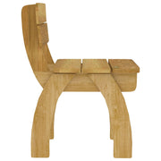 Juego de comedor de jardín 6 piezas madera de pino impregnada  V3115 Vetonek