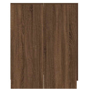 Brown oak washing machine cabinet 71x71.5x91.5 cm V5454 Vetonek