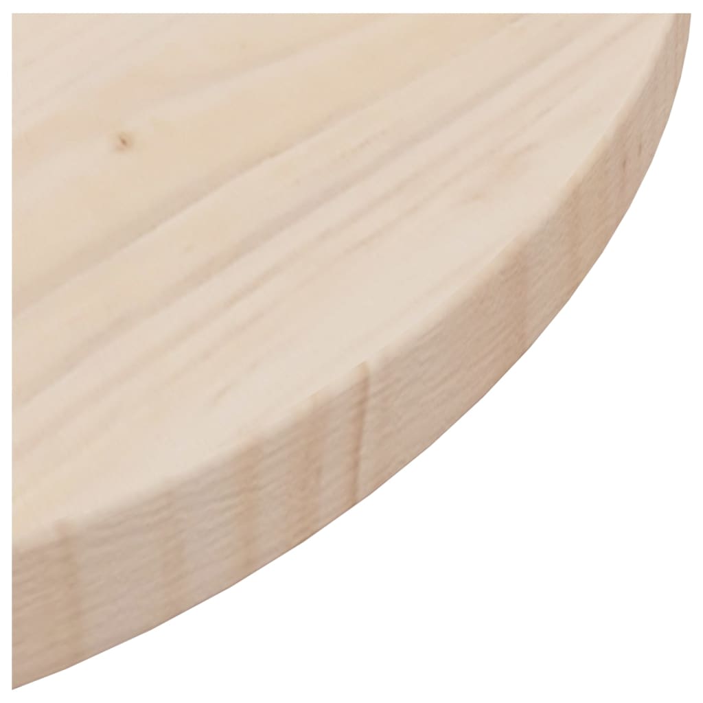 Superficie de mesa madera maciza de pino Ø40x2,5 cm vidaXL