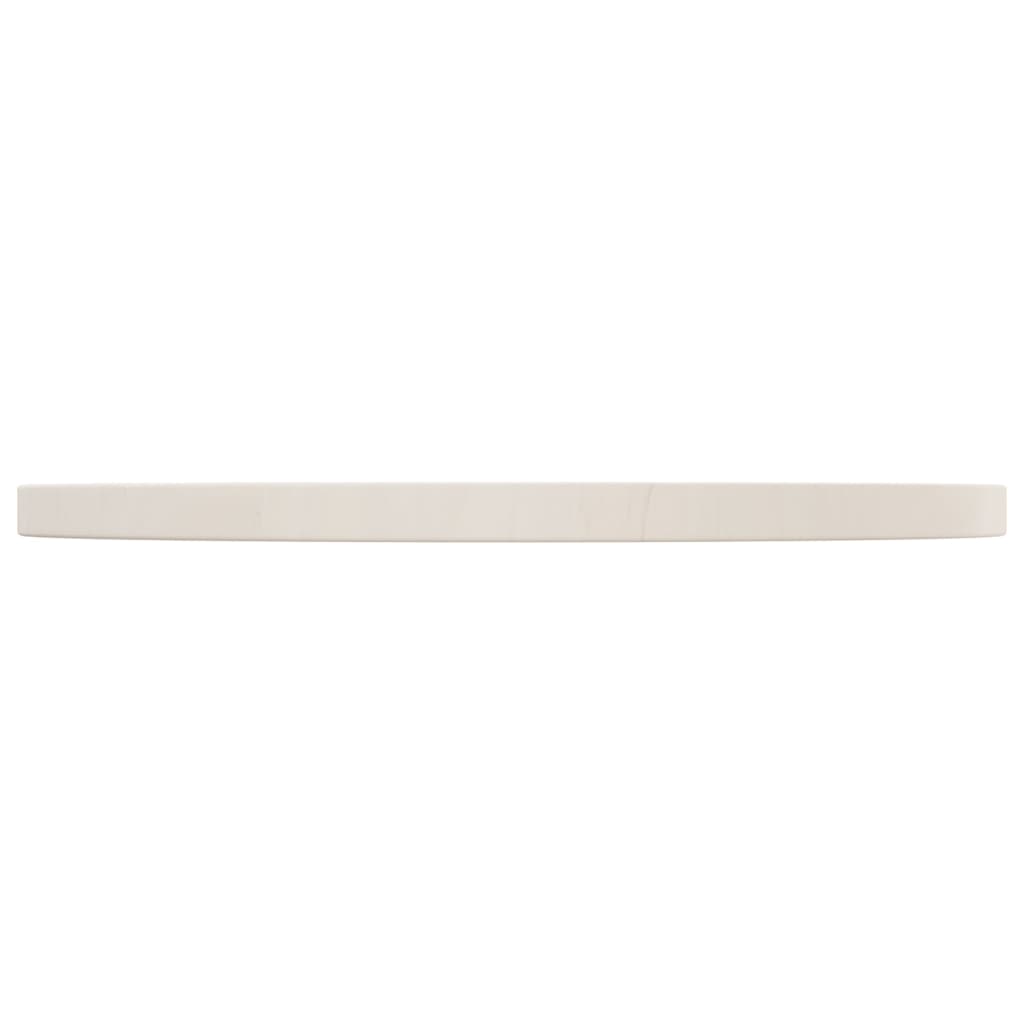 Superficie de mesa madera maciza de pino blanco Ø50x2,5 cm vidaXL