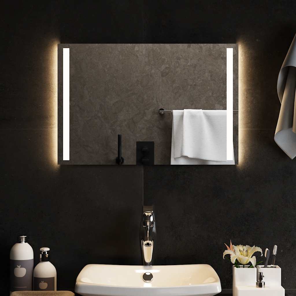 Vetonek Espejo de baño con LED 60x40 cm