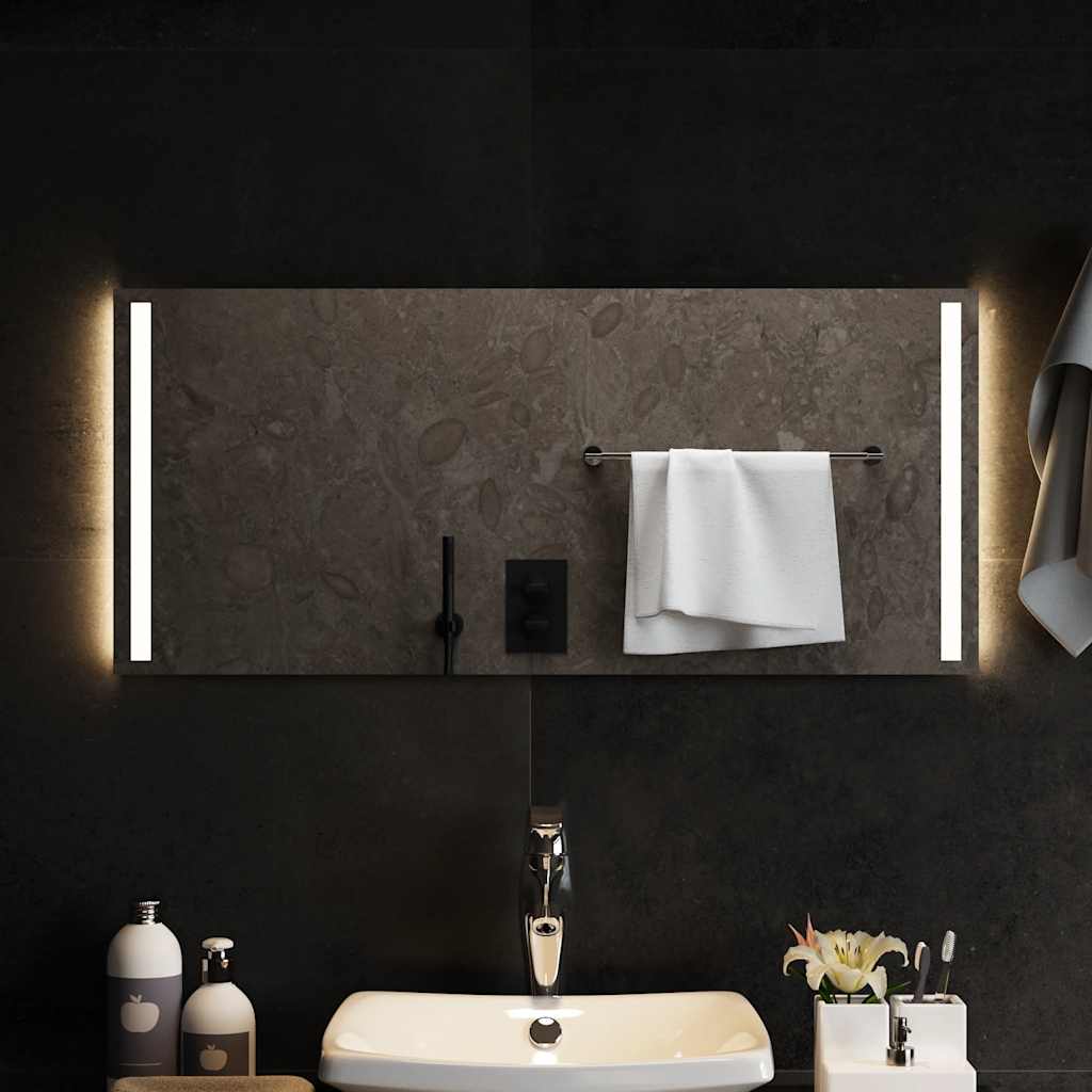 Vetonek Espejo de baño con LED 90x40 cm