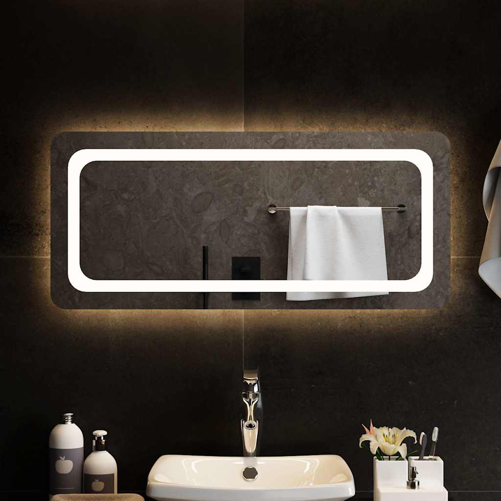 Vetonek Espejo de baño con LED 90x40 cm