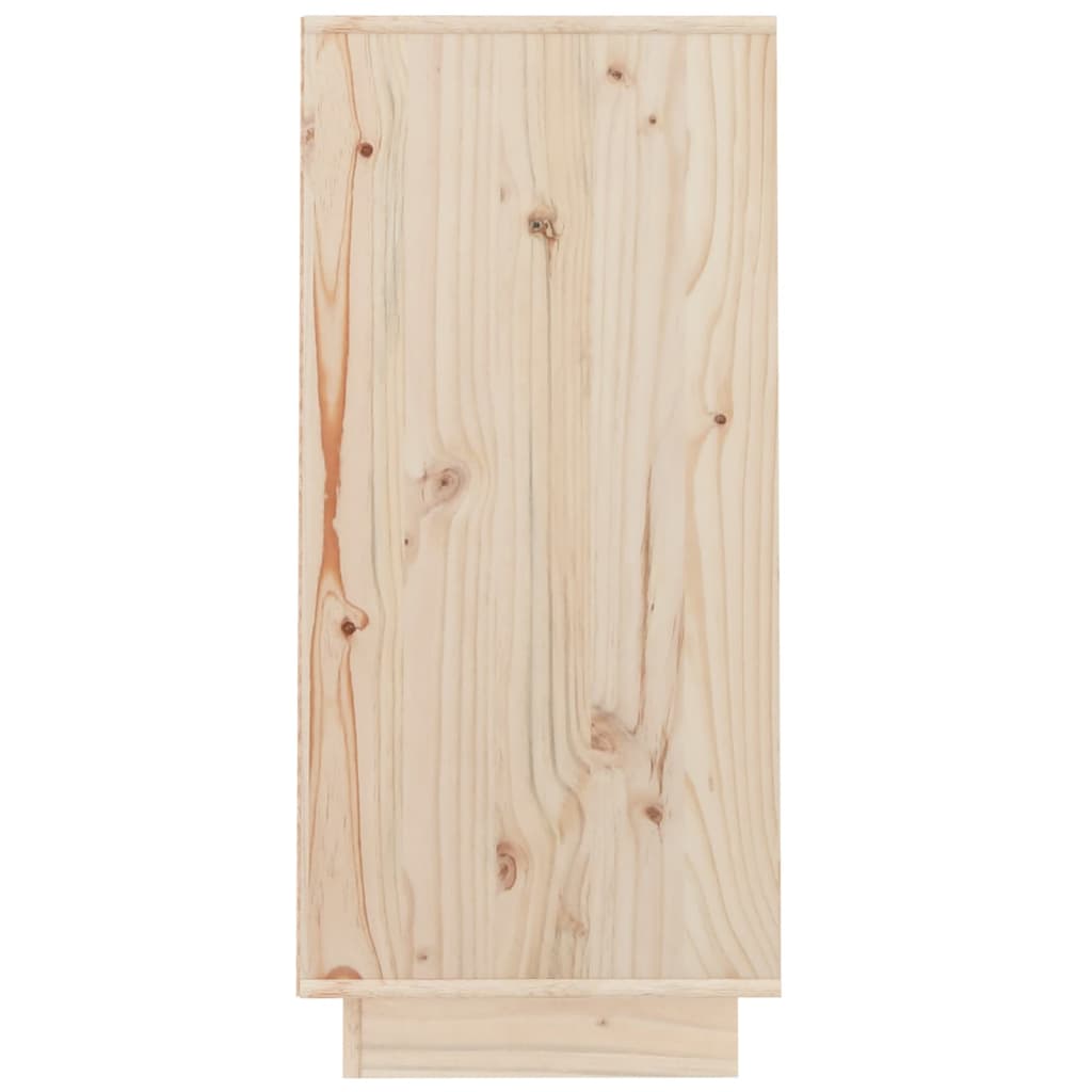 Mesa consola de madera maciza de pino 60x34x75 cm vidaXL