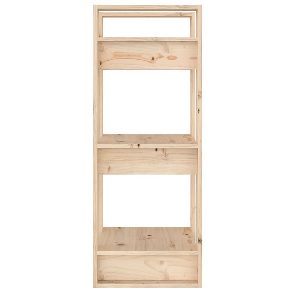 Estantería/divisor de espacios madera maciza pino 41x35x91 cm vidaXL