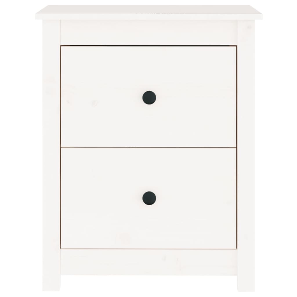 Night bedside table Maciza de Pino Blanca 50x35x61.5 cm