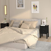 Tables de chevet 2 pcs bois de pin noir massif 40x35x61,5cm v1890 Vetonek