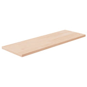 Tabla de estantería madera maciza roble sin tratar 60x20x1,5 cm v9148 Vetonek
