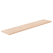 Tabla de estantería madera maciza roble sin tratar 100x20x1,5cm v9162 Vetonek