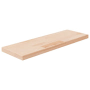 Tabla de estantería madera maciza roble sin tratar 60x20x2,5 cm v9285 Vetonek