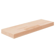 Tabla de estantería madera maciza roble sin tratar 60x20x4 cm v9421 Vetonek