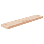 Tabla estantería madera maciza roble sin tratar 100x20x4 cm v9445 Vetonek