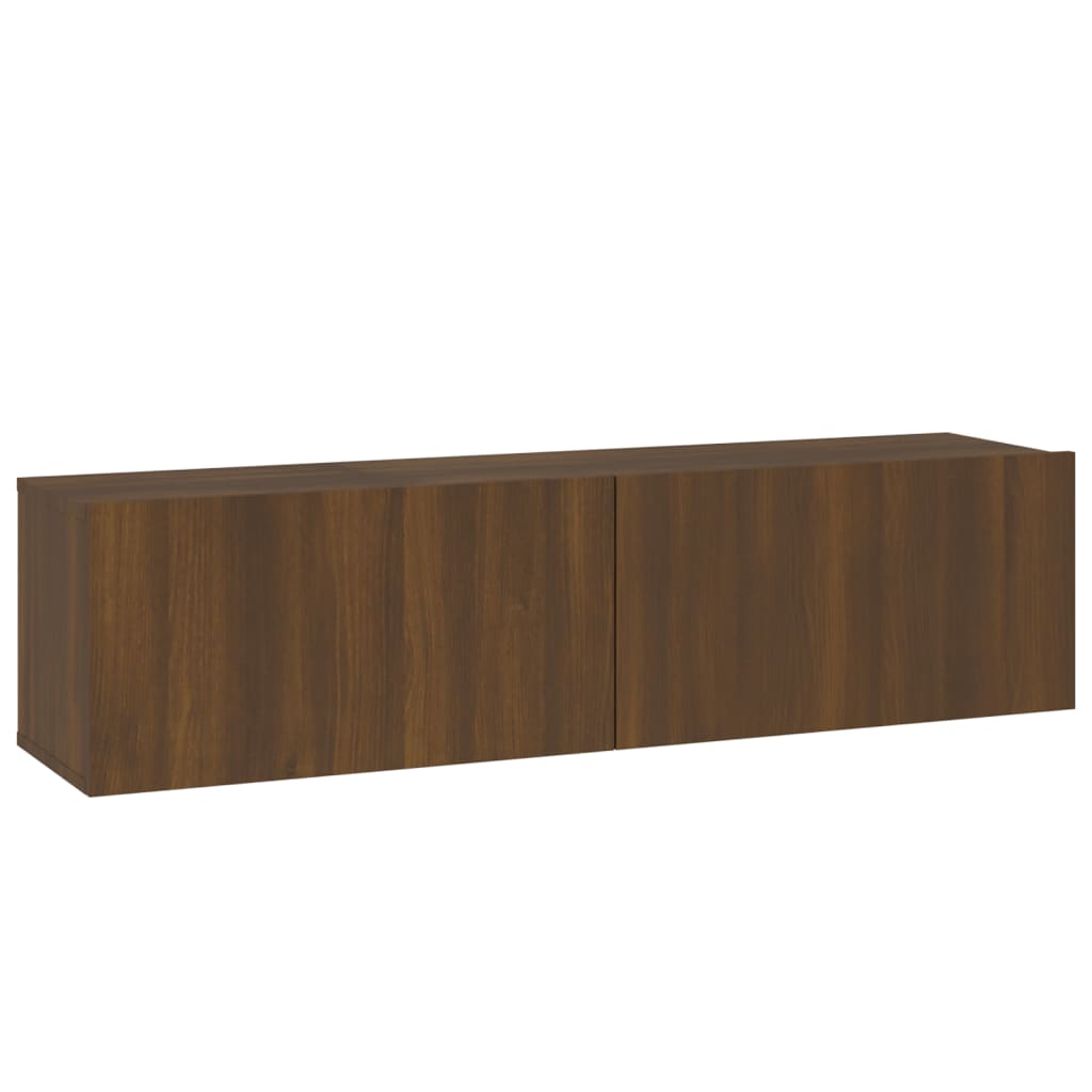 Mueble pared TV madera roble marrón 120x30x30 cm vidaXL