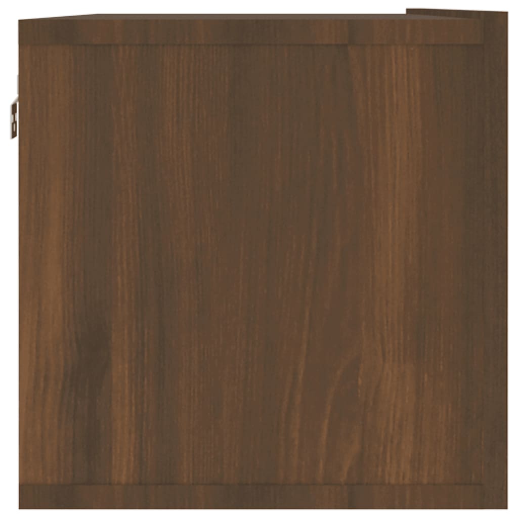 Mueble pared TV madera roble marrón 120x30x30 cm vidaXL