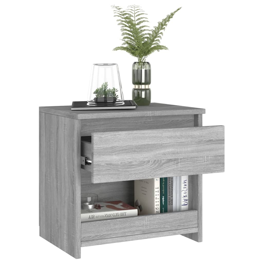 Sonoma Gray Wooden Night Type 40x30x39cm