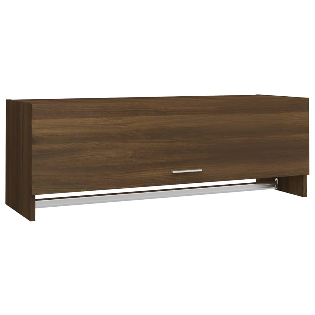 Vetonek Brown oak plywood cabinet 100x32.5x35 cm