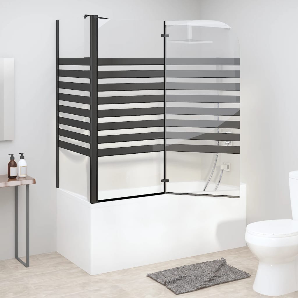 Stripe baths tempered glass 120x68x130 cm