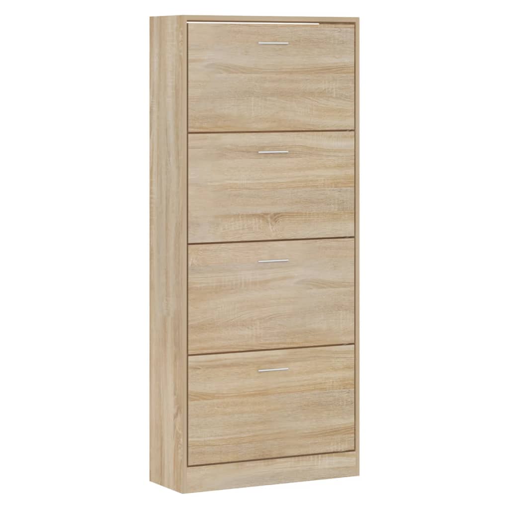 Sonoma Wood Room Zapatero furniture 63x24x147 cm