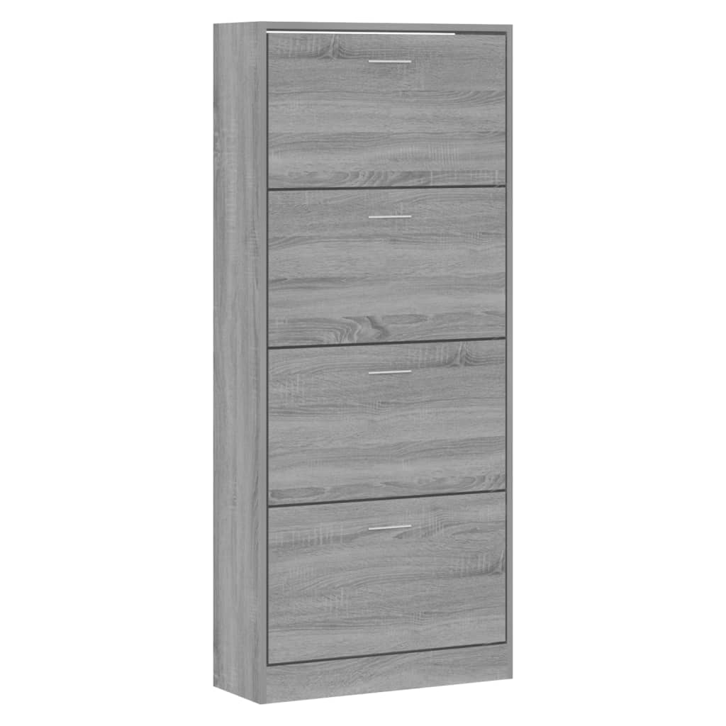 Sonoma Grey Wood Zaperero Topaketa 63x24x147 cm