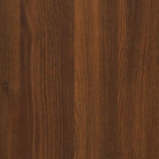 Sapateira em contraplacado castanho carvalho 63x24x103 cm V5285 Vetonek