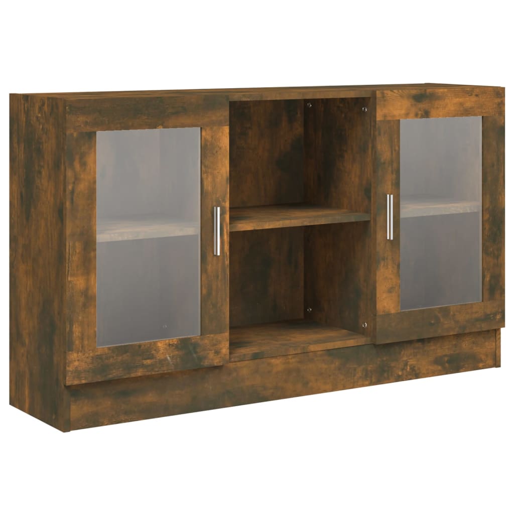 Chuva de madeira com filhote Ahumado Oak 120x30.5x70 cm