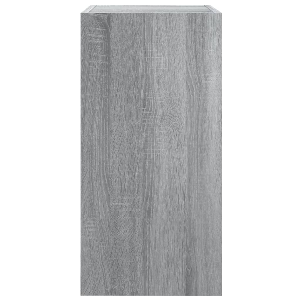 Sonoma Grey Engineering Wood Telebista altzariak 30.5x30x60 cm