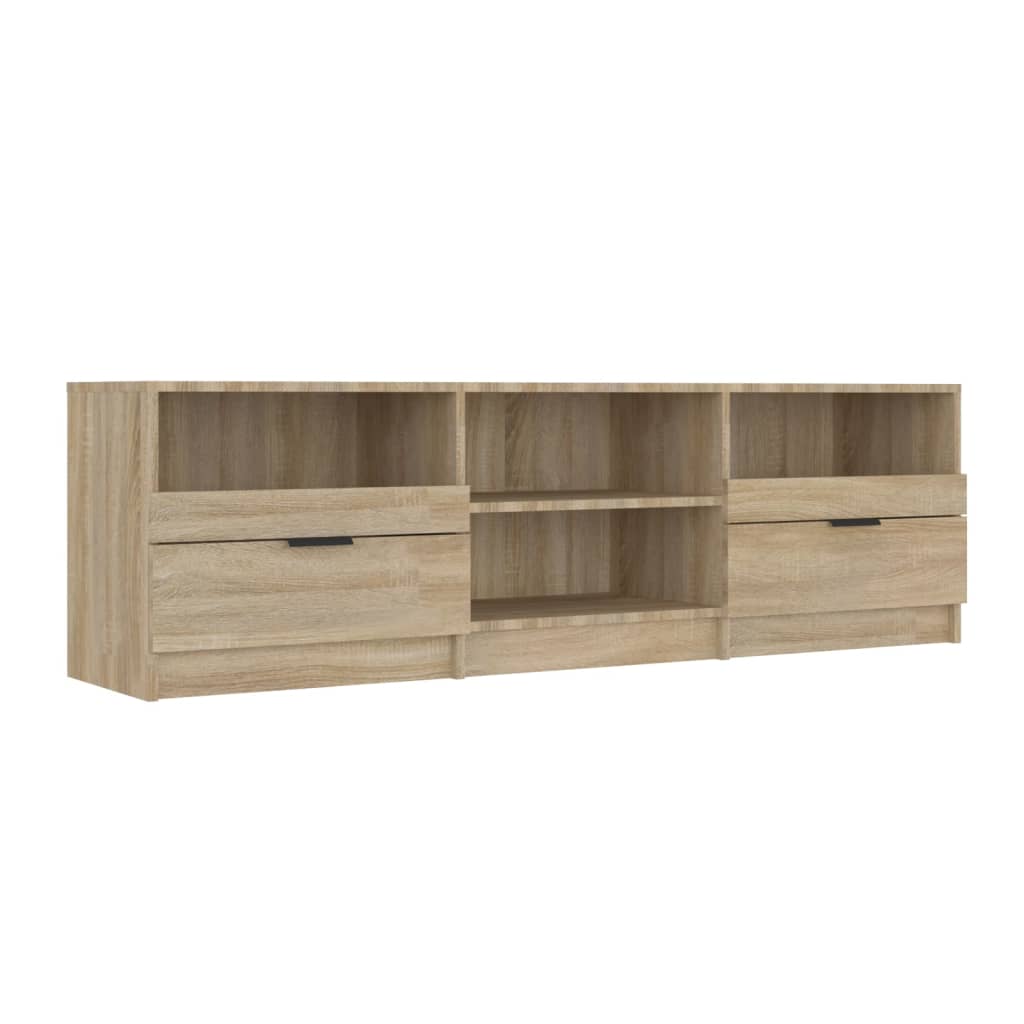 Mueble de TV madera roble Sonoma 150x33,5x45 cm vidaXL