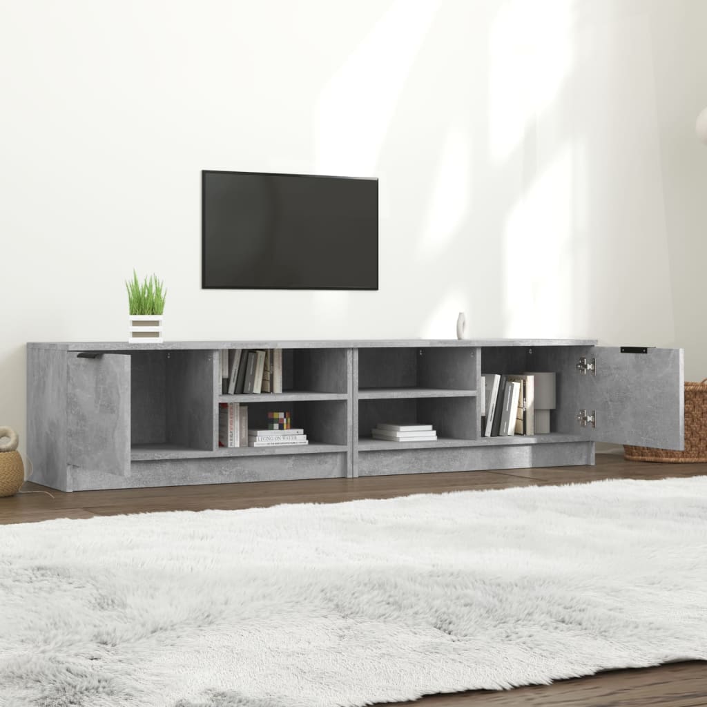 TV furniture 2 pcs wood 80x35x36.5 cm