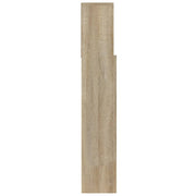 Mobile con testiera in rovere Sonoma 100x19x103,5 cm - Vetonek