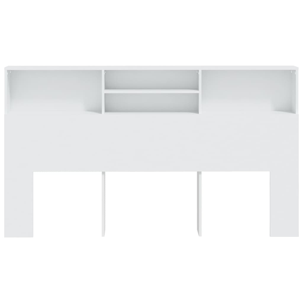 Mueble cabecero blanco 180x19x103,5 cm