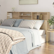 Mobile con testiera in rovere Sonoma 200x19x103,5 cm v6747 Vetonek