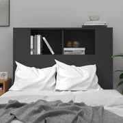Mobili con testiera nera 100x18,5x104,5 cm - Vetonek