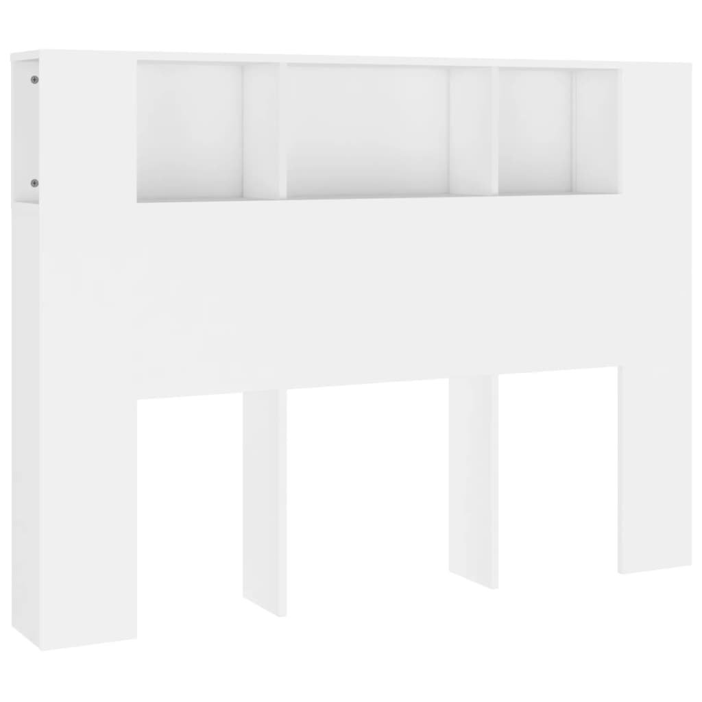 Mueble cabecero blanco 140x18,5x104,5 cm vidaXL