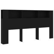 Vetonek Mobile testiera nera 200x18,5x104,5 cm