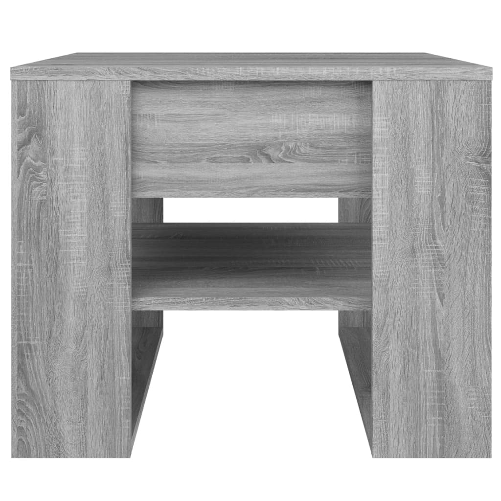 Sonoma Grey Engineering Wood Center Tabella 55.5x55x45 cm