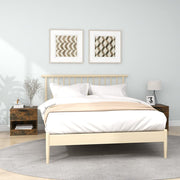 Tables de chevet 2 pcs contreplaqué de chêne fumé v8178 Vetonek