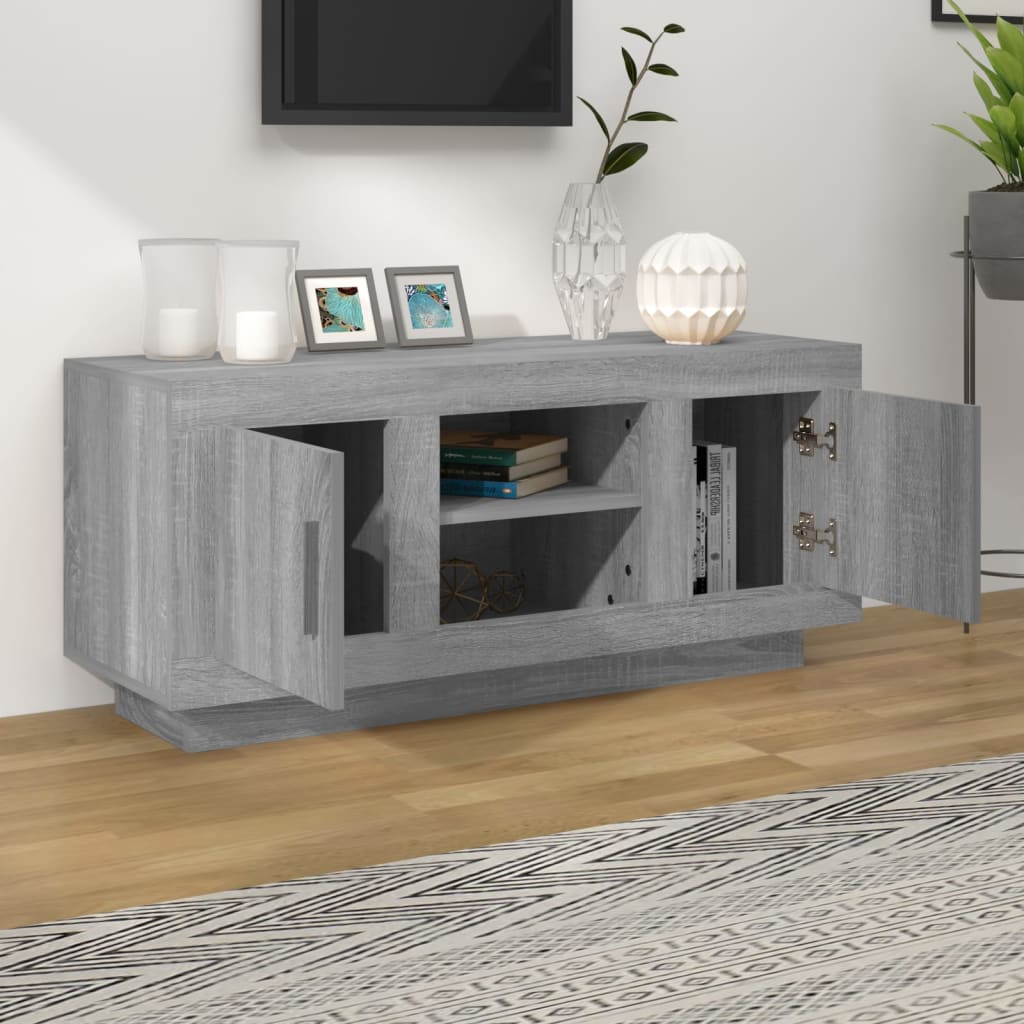 TV furniture Sonoma wood 102x35x45 cm