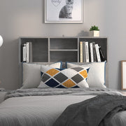 Mobili con testiera grigia Sonoma 100x19x103,5 cm - Vetonek