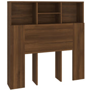Mobili con testiera in rovere marrone Vetonek 100x19x103,5 cm
