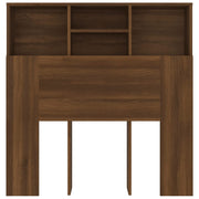 Mobile con testiera in rovere marrone 100x19x103,5 cm v8697 - Vetonek