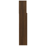 Mobile con testiera in rovere marrone 100x19x103,5 cm v8697 - Vetonek