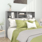 Mobili con testiera grigia Sonoma 140x19x103,5 cm v8741 Vetonek