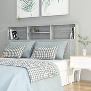 Mobili con testiera grigia Sonoma 160x19x103,5 cm v8772 Vetonek