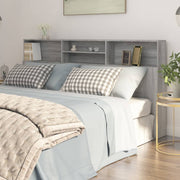 Mobili con testiera grigia Sonoma 200x19x103,5 cm v8833 Vetonek