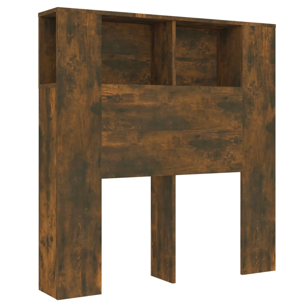 Vetonek Mobile con testiera in rovere affumicato 100x18,5x104,5 cm