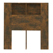 Mobile con testiera in rovere affumicato 100x18,5x104,5 cm v8888 - Vetonek