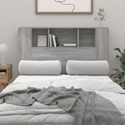 Mobili con testiera grigia Sonoma 120x18,5x102,5 cm v8925 Vetonek