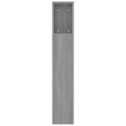 Mobili con testiera grigia Sonoma 180x18,5x104,5 cm v9014 - Vetonek